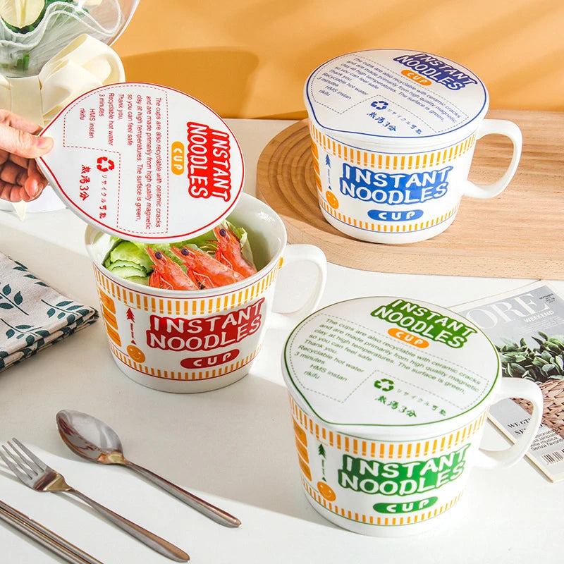 Noodle Bowl (Free Metal Chopsticks)