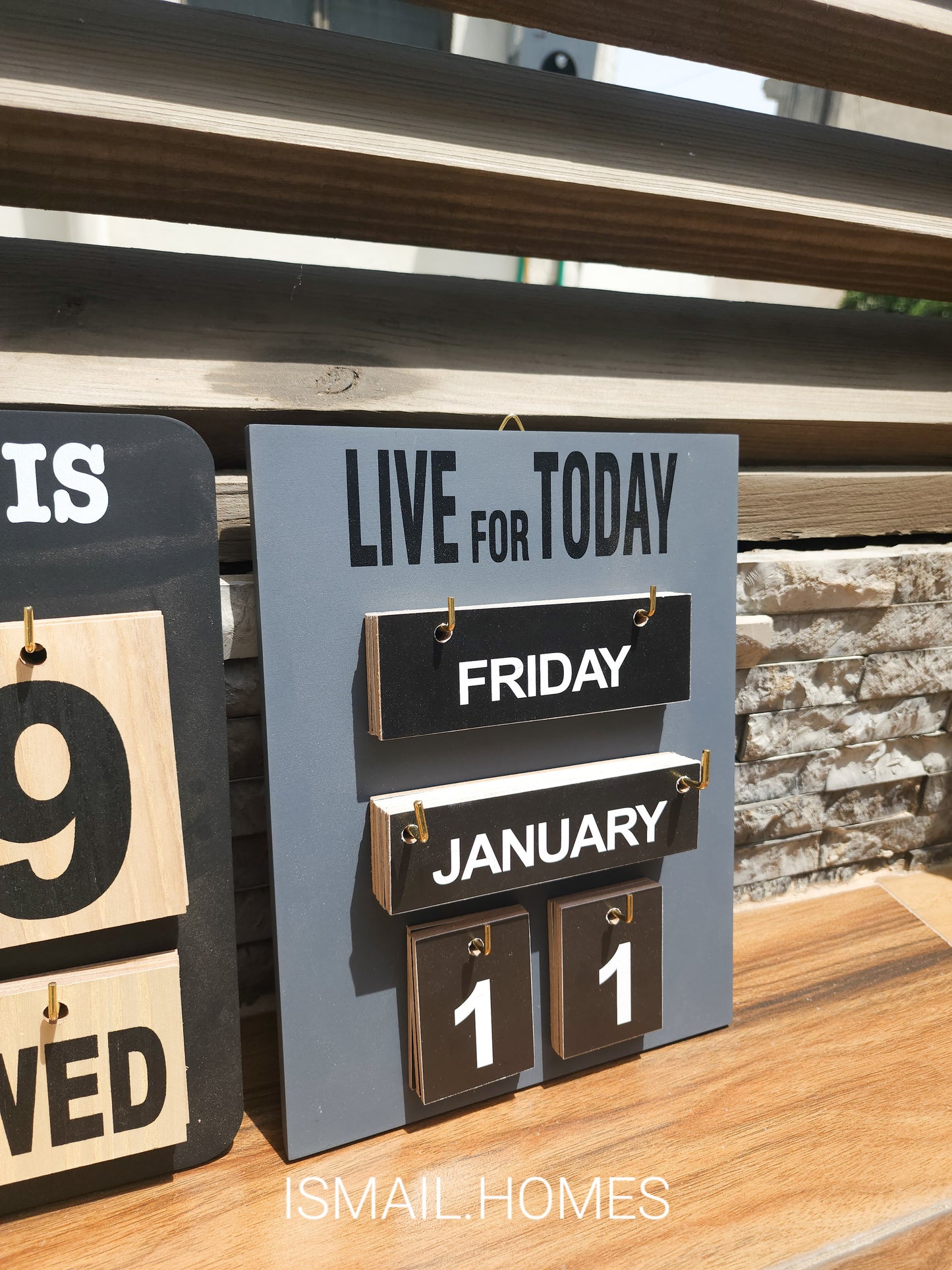 Wooden Calender (Wall Hanging)