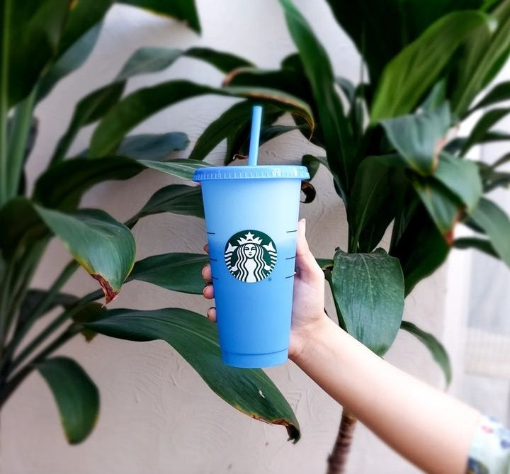 Set of 5 Starbucks Color Changing Cups