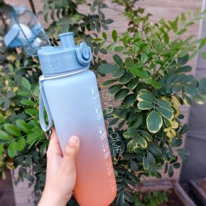 1 litre gradient water bottle