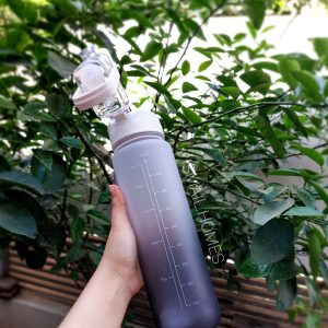 1 litre gradient water bottle