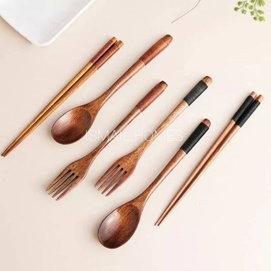 Japanese Wooden Cutlery