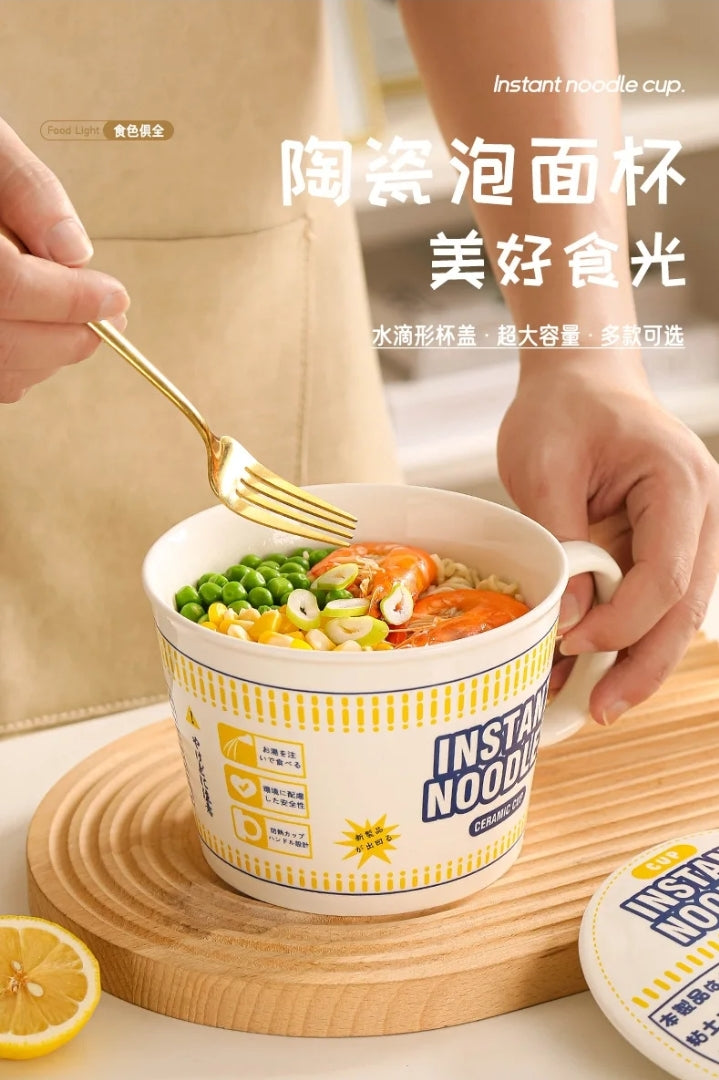 Noodle Bowl (Free Metal Chopsticks)