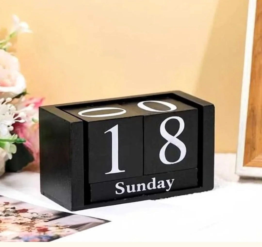 Wooden calender