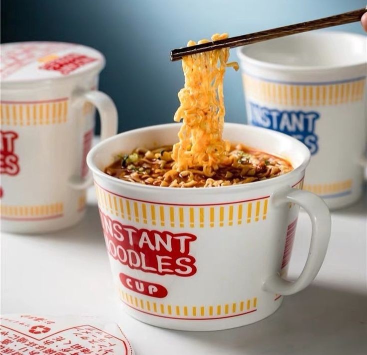 Noodle Bowl (Free Metal Chopsticks)