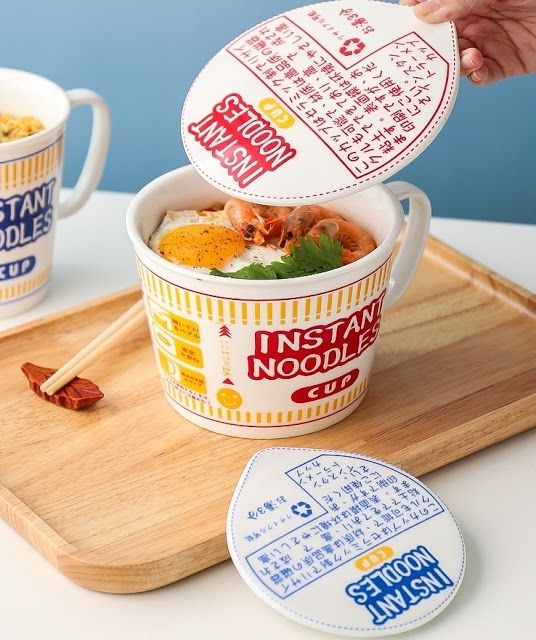 Noodle Bowl (Free Metal Chopsticks)