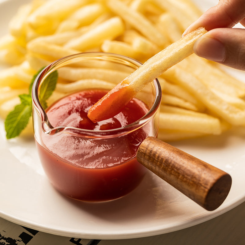 65ML Cup with wooden handle for Espresso or Condiments