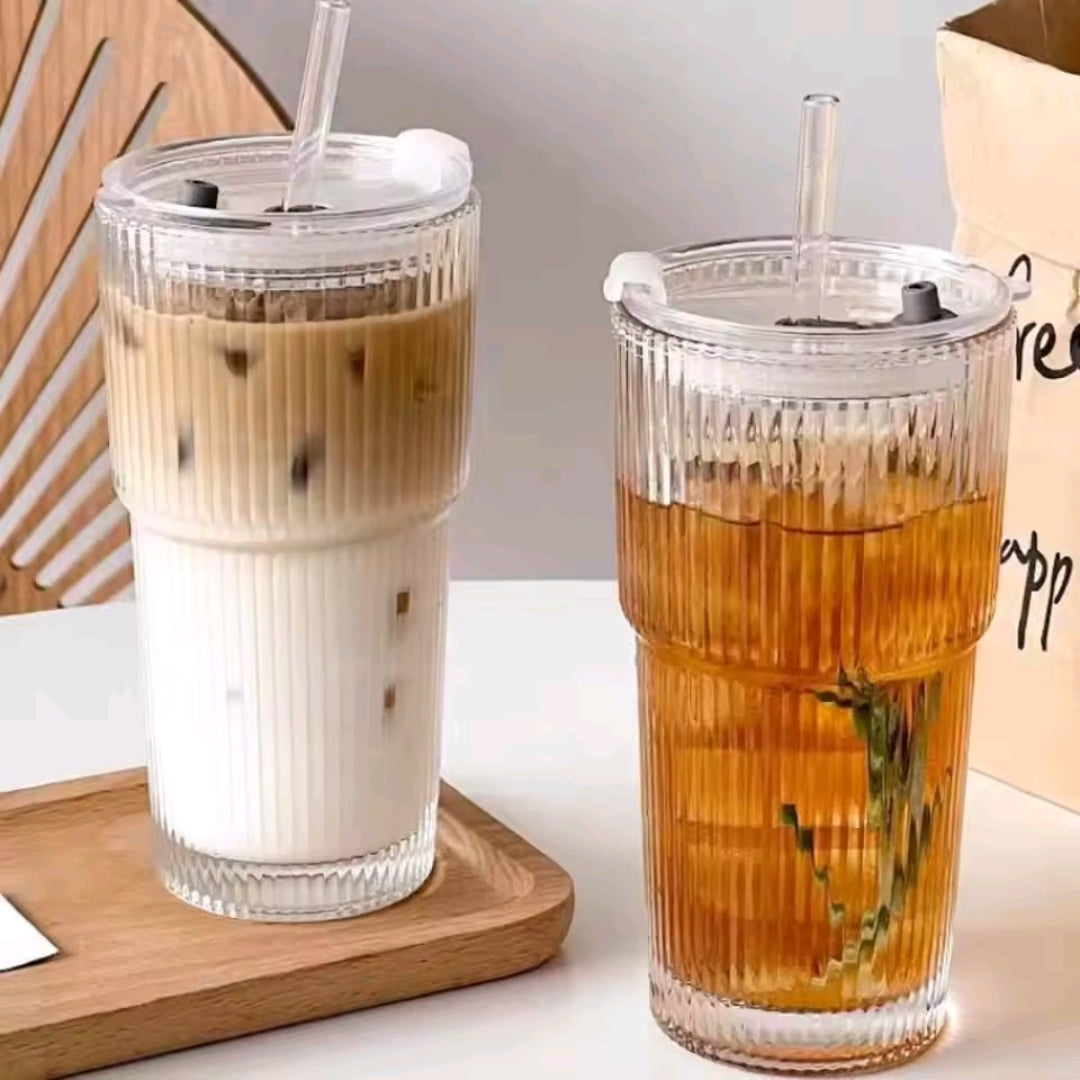 600ML Nordic Iced Coffee Glass