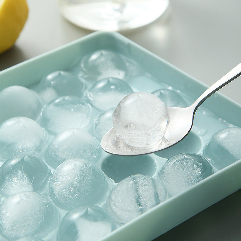 18 Grid Spherical Ice Cube Tray