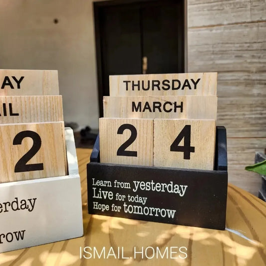 Wooden Calender