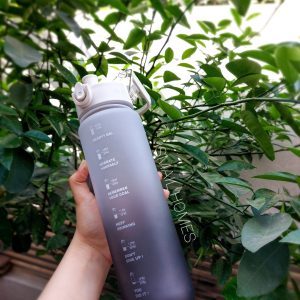 1 litre gradient water bottle
