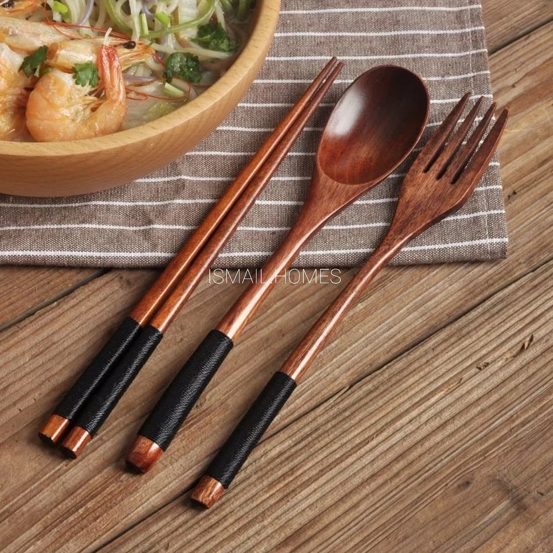 Japanese Wooden Cutlery