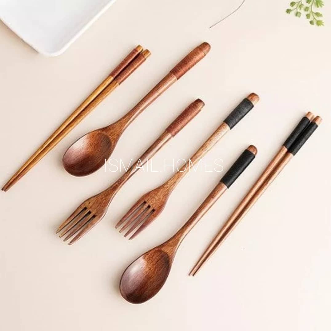 Japanese Wooden Cutlery Ismail Homes japanese-wooden-cutlery-ismail-homes