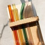 Borosilicate Glass Straw Set (Warm Edition)