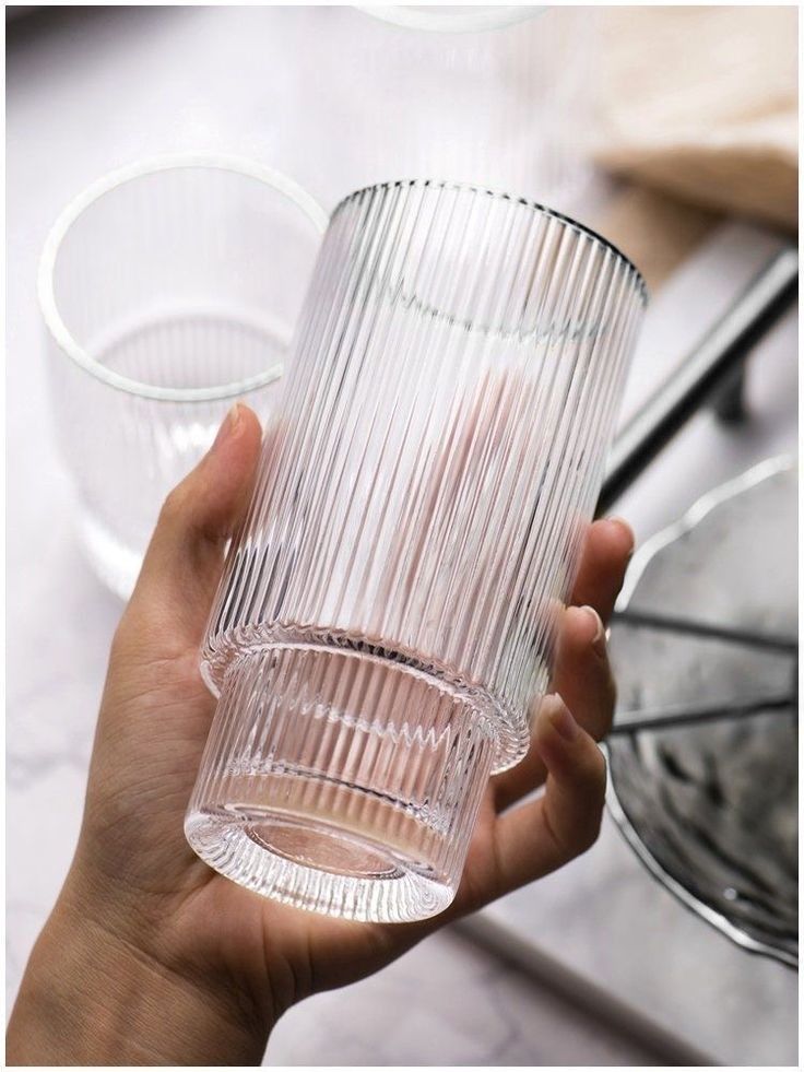Ribbed glass2