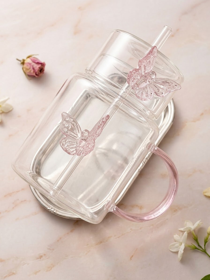 Butterfly Mason jars
