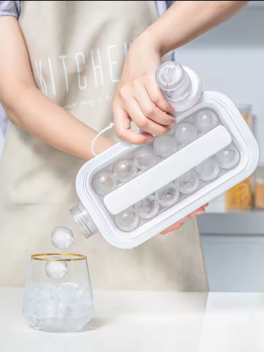 Ice Ball Maker Bottle