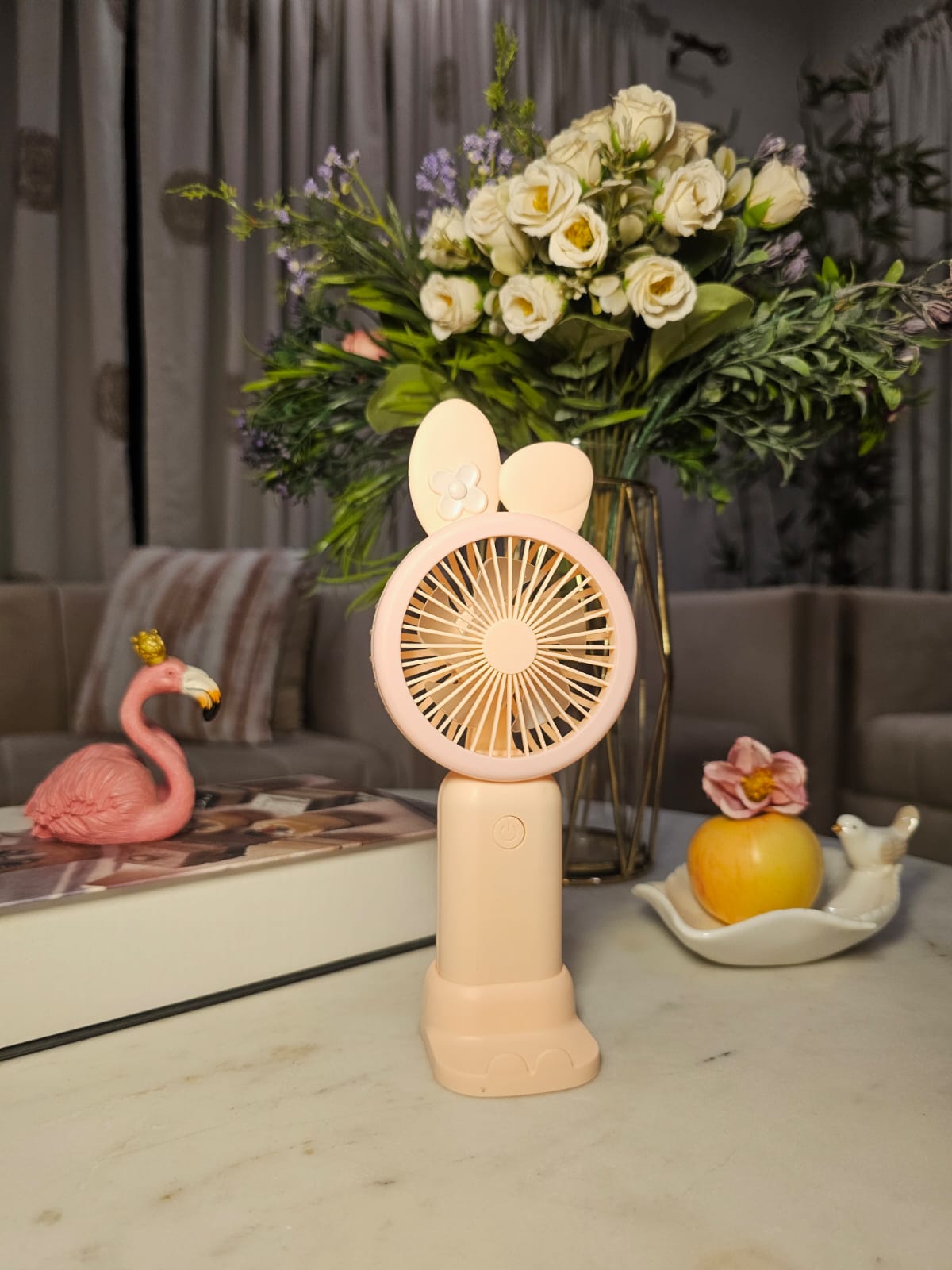 Rechargeable bunnies fan