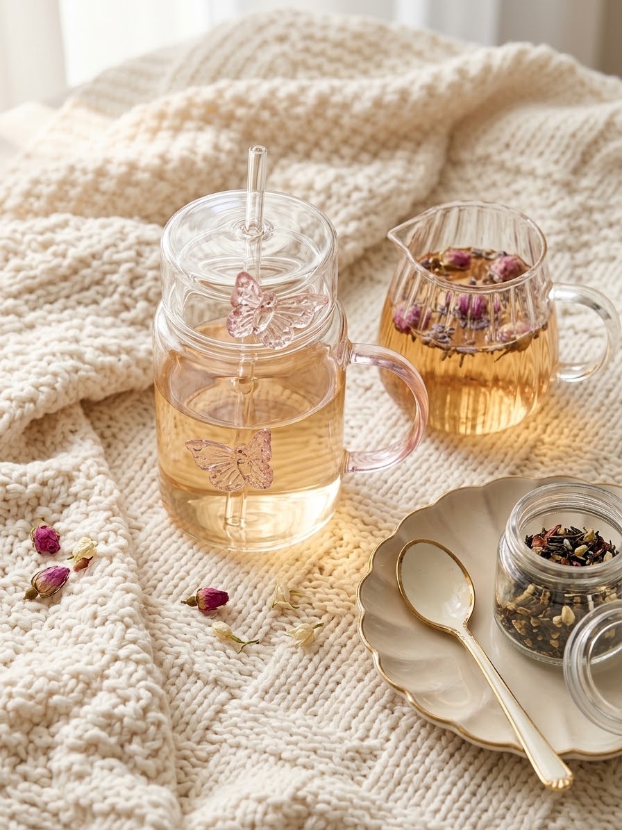 Butterfly Mason jars