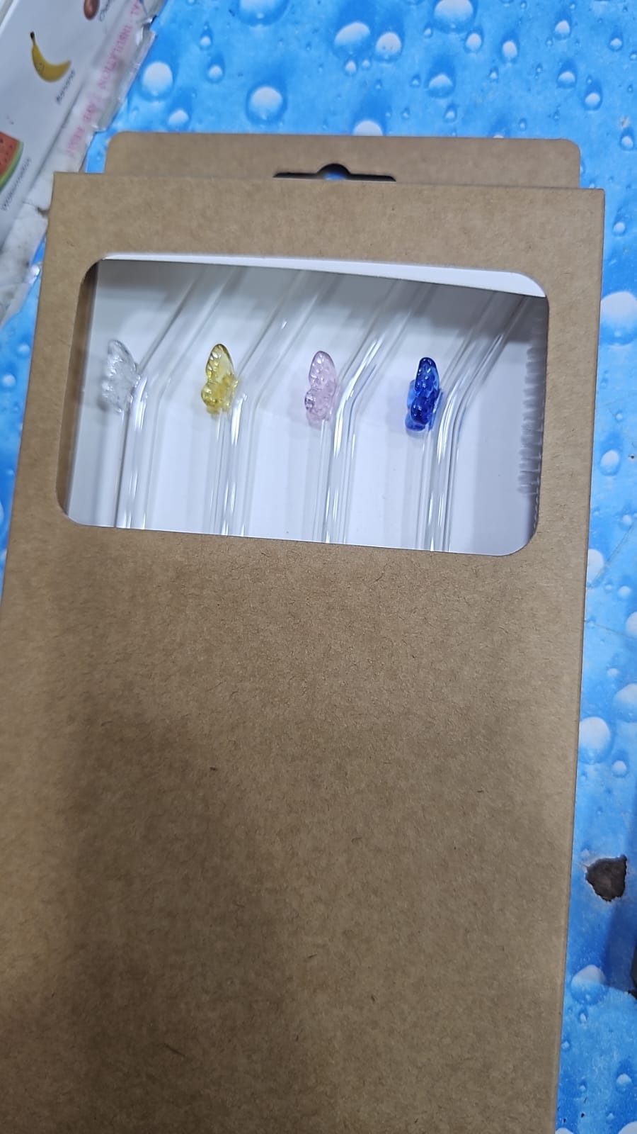 Fluttersip Glass Straw [Straw with cleaning brush]