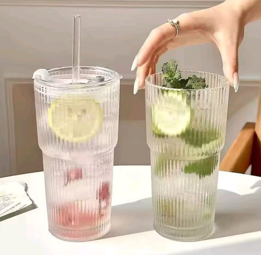 600ML Nordic Iced Coffee Glass